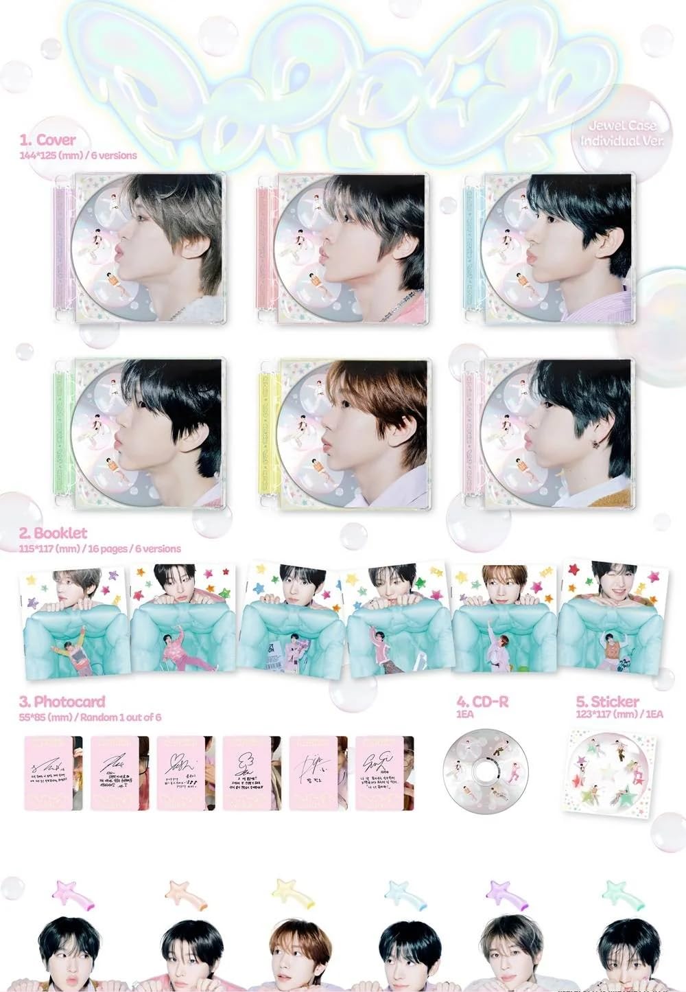 Amazon.com: NCT WISH POPPOP 2nd Mini Album [Jewel Sakuya Ver